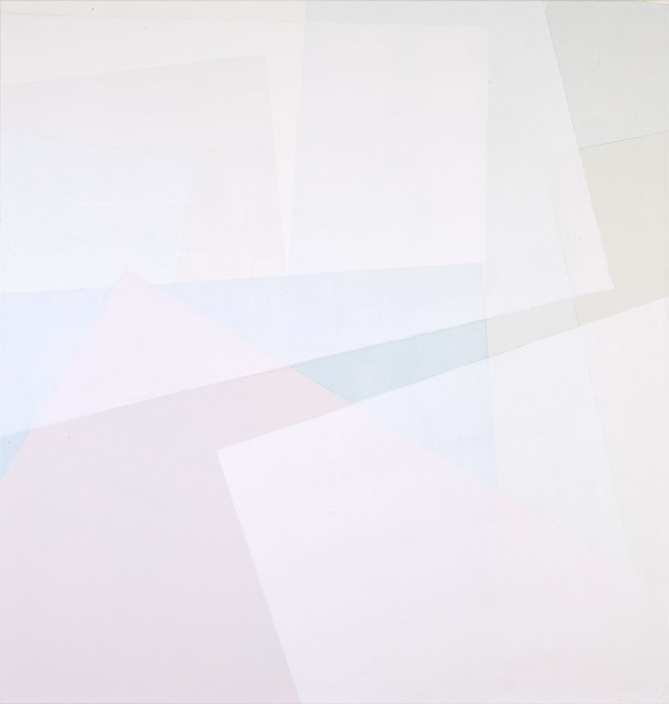 Susanne Lyner, Serie Gelindegesagt, 100 x 95 cm, Acryl auf Baumwolle Susanne Lyner, Serie Gelindegesagt, 100 x 95 cm, Acryl auf Baumwolle