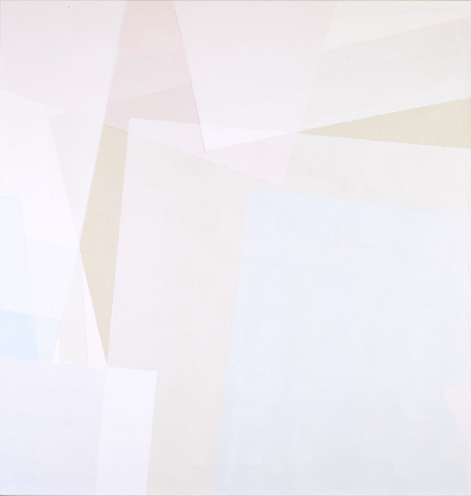 Susanne Lyner, Serie Gelindegesagt, 100 x 95 cm, Acryl auf Baumwolle Susanne Lyner, Serie Gelindegesagt, 100 x 95 cm, Acryl auf Baumwolle