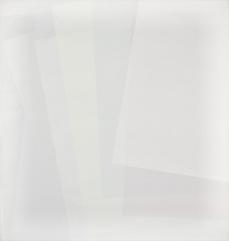 Susanne Lyner, 2017-18_und noch einmal ich weiss, 100 x 95 cm, Acryl auf Baumwolle Susanne Lyner, 2017-18_und noch einmal ich weiss, 100 x 95 cm, Acryl auf Baumwolle