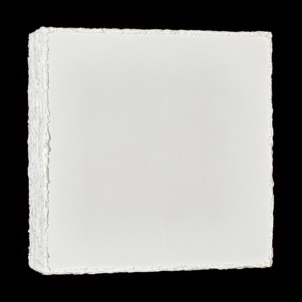 Susanne Lyner, 2017-29_Reihe-Sansparoles, 20 x 20 x 6 cm, Acryl auf Baumwolle Susanne Lyner, 2017-29_Reihe-Sansparoles, 20 x 20 x 6 cm, Acryl auf Baumwolle