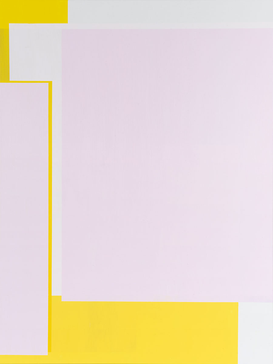 Susanne Lyner, 2017-43_Ummantelung 3, 160 x 120 cm, Acryl auf Baumwolle Susanne Lyner, 2017-43_Ummantelung 3, 160 x 120 cm, Acryl auf Baumwolle