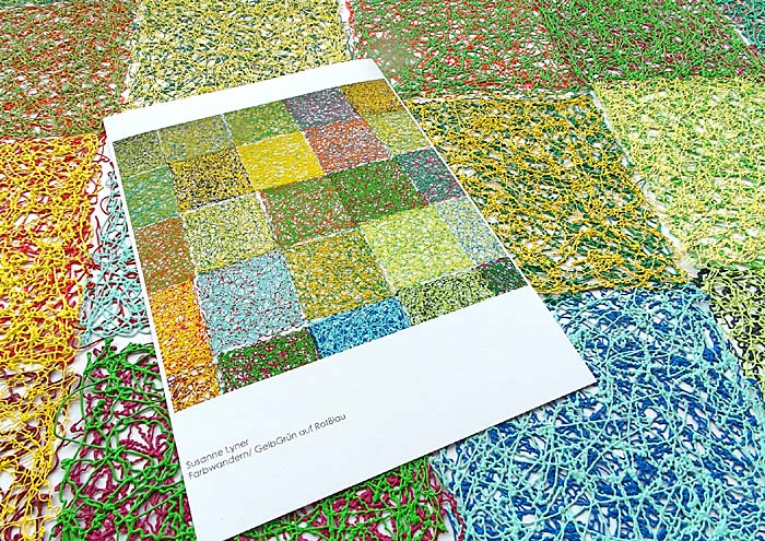 Ausstellungsvorbeitungen für die Ausstellung es werde farbe in der galerie hoffmann in friedberg-ossenheim Ausstellungsvorbeitungen für die Ausstellung es werde farbe in der galerie hoffmann in friedberg-ossenheim