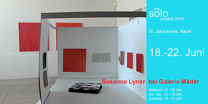 Susanne Lyner, the solo projekt 2014, Einladung Susanne Lyner, the solo projekt 2014, Einladung