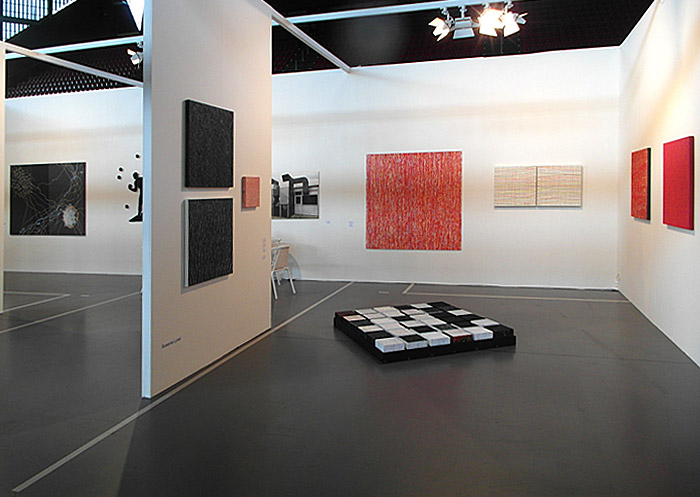 Susanne Lyner, the solo projekt 2014, Messestand Susanne Lyner, the solo projekt 2014, Messestand