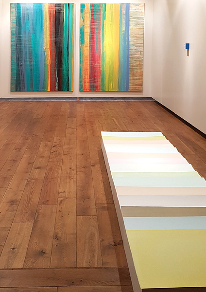 Symposium 2016, Rothko Center, Daugavpils, Lettland, Ausstellungsansicht mit Arbeiten von Deanna Sirlin USA, José Heerkens, Netherlands, und den Farbtafeln von Susanne Lyner 15teilig, je 56x76 cm, Tusche auf Büttenpapier Symposium 2016, Rothko Center, Daugavpils, Lettland, Ausstellungsansicht mit Arbeiten von Deanna Sirlin USA, José Heerkens, Netherlands, und den Farbtafeln von Susanne Lyner 15teilig, je 56x76 cm, Tusche auf Büttenpapier